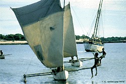 Vezo Mer Pirogue Madagascar